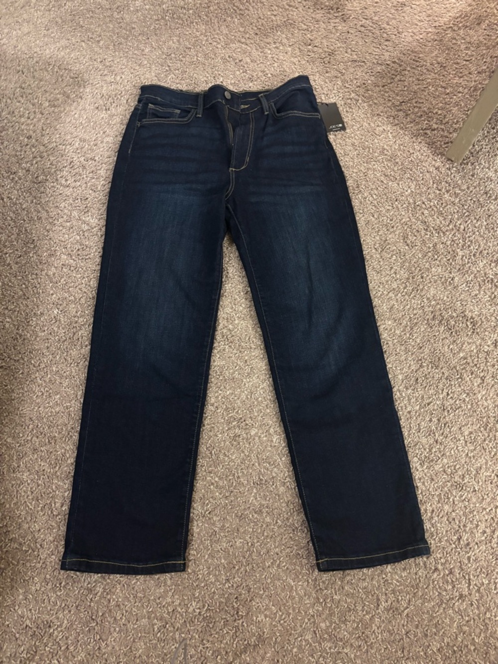 Joes The OG High Waist Ankle Slim Straight Leg Jeans Dark Wash Size 29